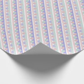 綿菓子バッグストライプ包装紙 ラッピングペーパー (角)