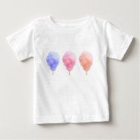 綿菓子ベビーTシャツ