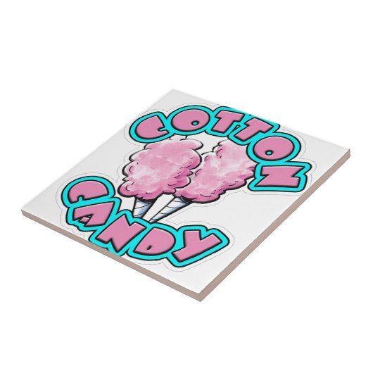 綿菓子 タイル (側面)