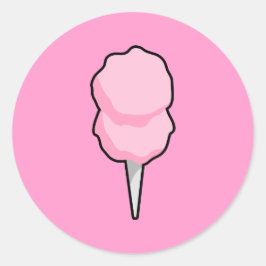 綿菓子 ラウンドシール