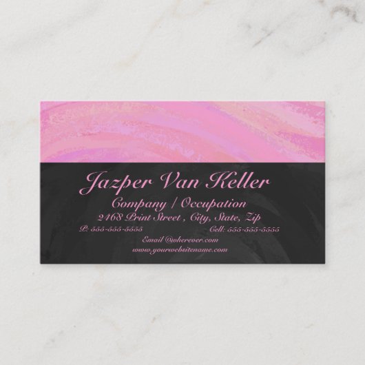 綿菓子 名刺 (正面)