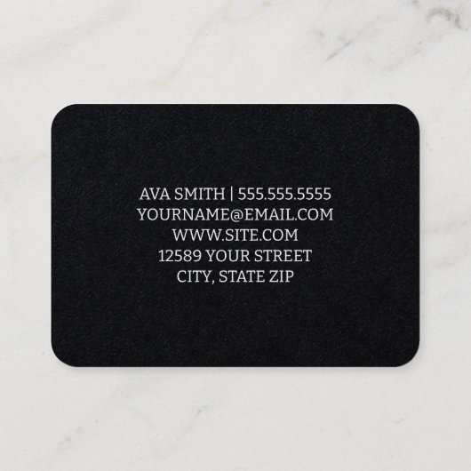 綿菓子 名刺 (裏面)