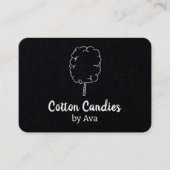 綿菓子 名刺 (正面)