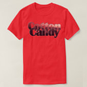 綿菓子 Tシャツ (デザイン正面)