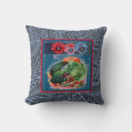 綿装飾用クッションハッピーシードW/カスタムイニシャル クッション (正面)