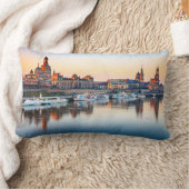 綿装飾用クッション、腰枕ドレスデン ランバークッション (ブランケット)