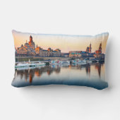 綿装飾用クッション、腰枕ドレスデン ランバークッション (裏面)