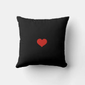 綿装飾用クッション、16インチx 16インチ踊りスケルトン クッション (裏面)