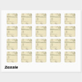 綿製品 スクエアシール (シート)