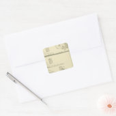 綿製品 スクエアシール (封筒)