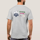 綿2021生徒のワイルドネス医療Tシャツ Tシャツ (裏面)