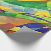 緊張したガラスギフト用包装紙 ラッピングペーパー (角)