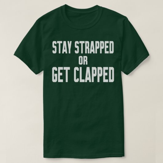 緊張した状態を維持または拍手を受ける1 Tシャツ (デザイン正面)