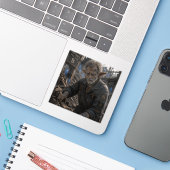 緊張感 / 製材所労働者 / レンガ工場 シール (ノートパソコンとiPhone)