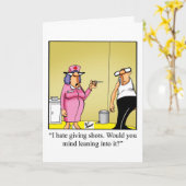 緊急おもしろいナースの日のグリーティングカード カード (黄色い花)