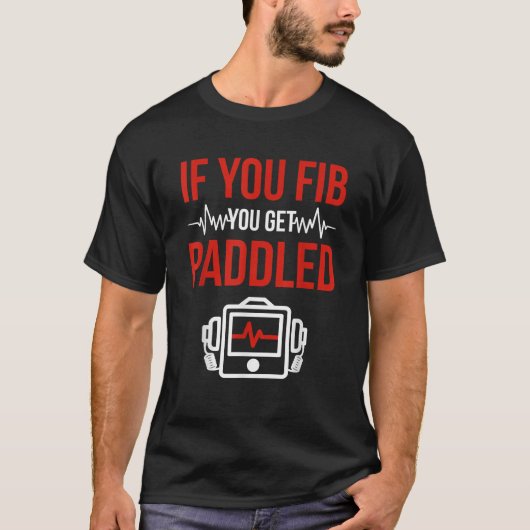 緊急おもしろいナースER看護 Tシャツ (正面)