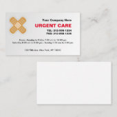 緊急な心配のカスタマイズ可能な名刺 名刺 (正面/裏面)