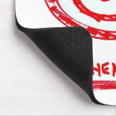 緊急のストレスレリーフ、浮き彫り マウスパッド (コーナー)