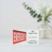 緊急の名刺 名刺 (スタンド正面)