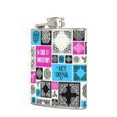 緊急の場合は黒飲と白おもしろいを取得 フラスク (左)