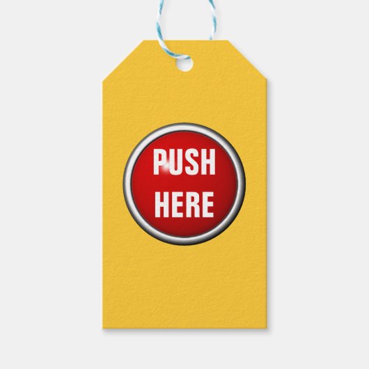 緊急の場合は ギフトタグ (正面)