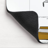 緊急の薬の漫画のマウスパッド マウスパッド (コーナー)