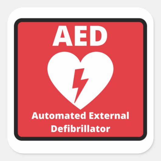 緊急キットの四角いシール スクエアシール (正面)