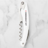 緊急キットワインコルクスクリュ、花嫁ギフト、ギフト ソムリエナイフ (正面)