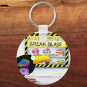 緊急キーチェーン キーホルダー (正面)