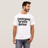 緊急サービス要員 Tシャツ (正面フル)