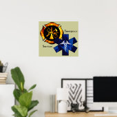 緊急サービス ポスター (ホームオフィス)