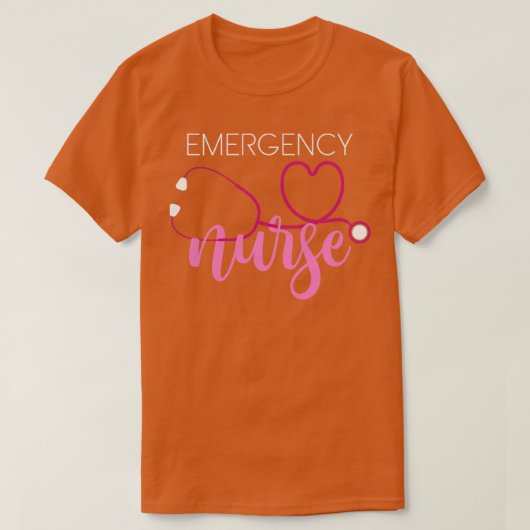 緊急ナースギフト救急車ナース Tシャツ (デザイン正面)