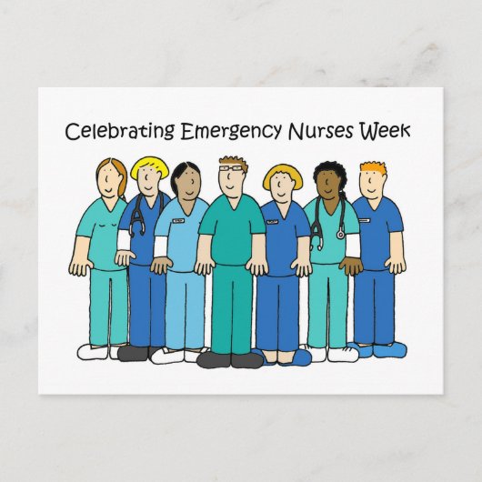 緊急ナース週10月 ポストカード (正面)