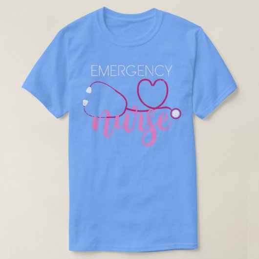 緊急ナース Tシャツ (デザイン正面)