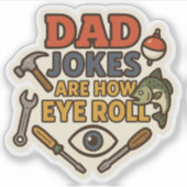 緊急パパジョーク緊急キット2025 – 最後の分 シール (正面)