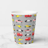 緊急パーソナライズされた車両輸送 紙コップ (裏面)