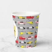 緊急パーソナライズされた車両輸送 紙コップ (左)
