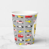 緊急パーソナライズされた車両輸送 紙コップ (右)