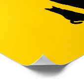 緊急ポスター（犬と猫） ポスター (角)