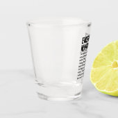 緊急マネージャー ショットグラス (左)