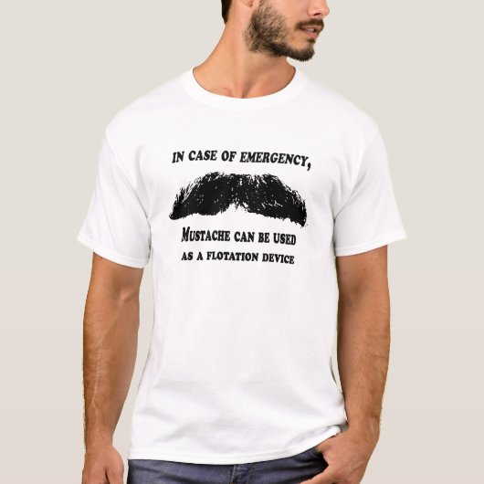 緊急事態の場合 Tシャツ (正面)