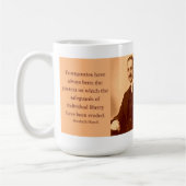 緊急事態のHayek コーヒーマグカップ (左)