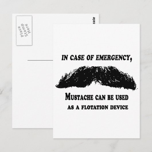 緊急事態 ポストカード (正面/裏面)