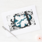 緊急医療従事者への祝辞 長方形シール (封筒)