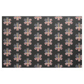 緊急医療従事者トリビュート米国国旗EMS EMT ファブリック (ファットクウォーター)