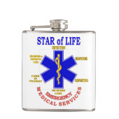 緊急医療技術 フラスク (正面)