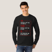 緊急室技術者バッジリールERテックエッセン Tシャツ (正面フル)