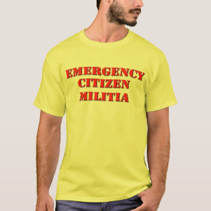 緊急市民民兵 Tシャツ