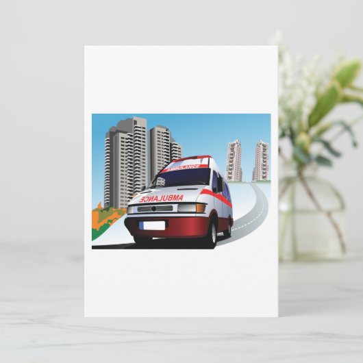 緊急救急センター救急センター 招待状 (スタンド正面)