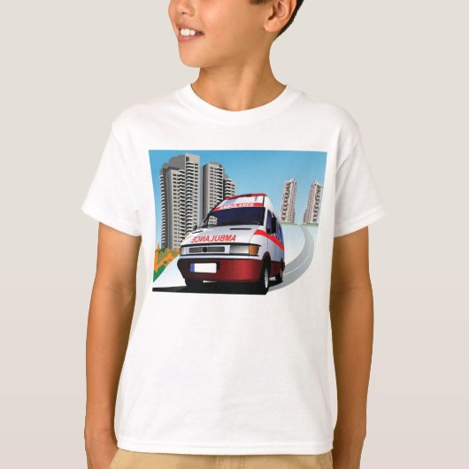 緊急救急センター救急センター Tシャツ (正面)